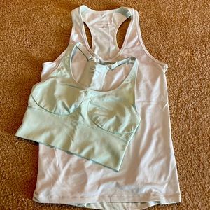 Tory Sport Tank and Sports Bra Set
